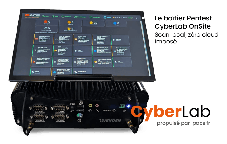 boitier Cyberlab Pentest Onsite boitier Cyberlab Pentest Onsite